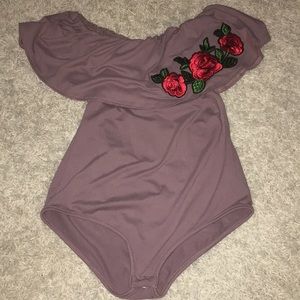 Off the shoulder shirt